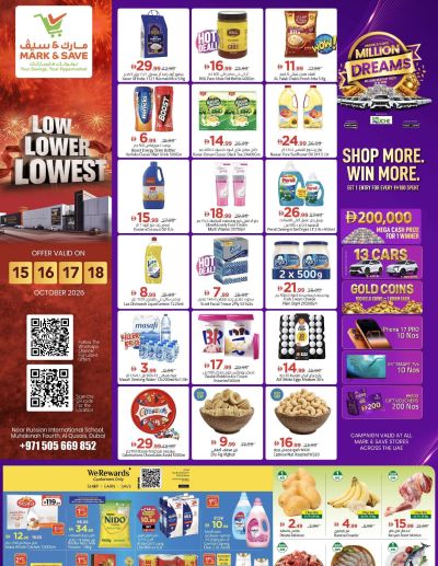 Low. Lower. Lowest. - Mark & Save - Muhaisnah, Dubai ad catalog