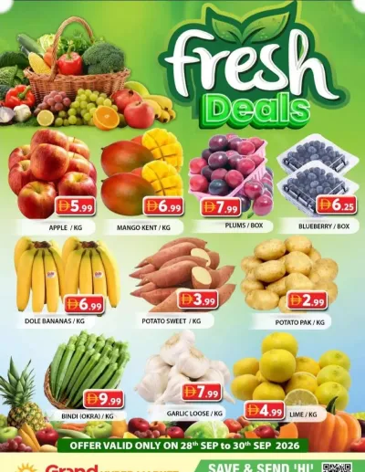 Fresh Sale - Grand Hypermarket Jebel Ali ad catalog