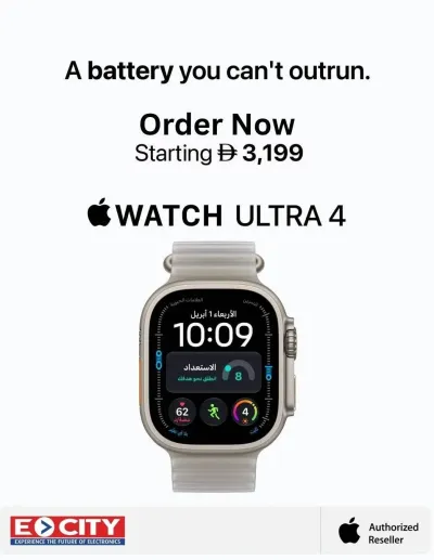 Sale On Apple Watch Ultra 4 ad catalog