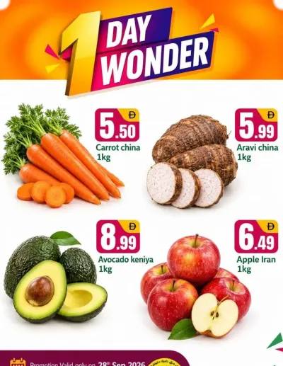 One Day Wonder - B02 China Cluster, Dubai ad catalog
