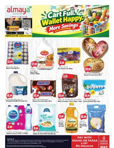 Cart Full & Wallet Happy ad catalog