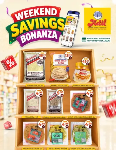 Weekend Savings Bonanza ad catalog