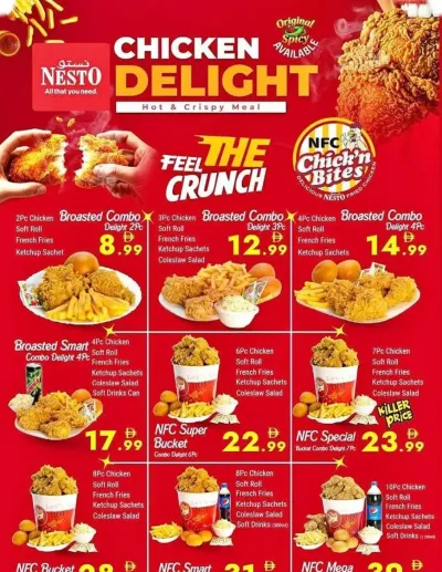 Chicken Delight ad catalog