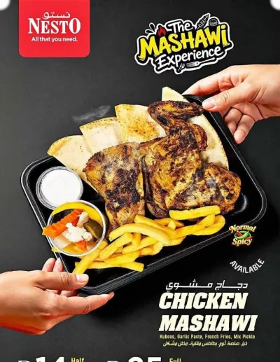 The Mashawi Experience ad catalog