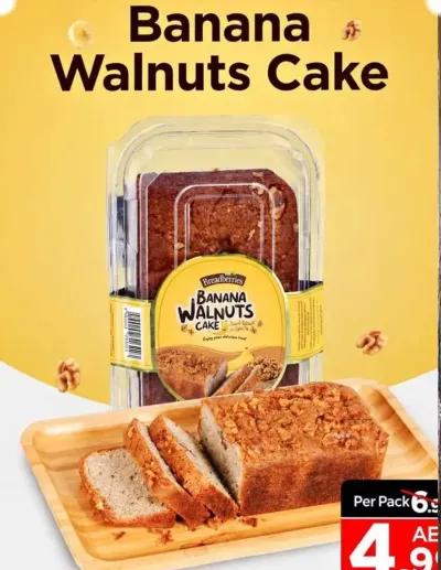 Banana Walnuts Cake ad catalog