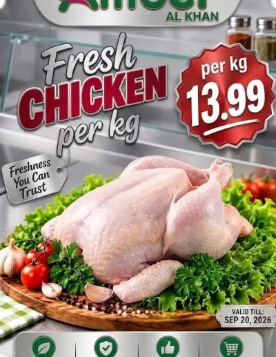 Fresh Chicken - Al Khan ad catalog