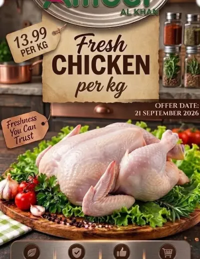 Fresh Chicken - Al Khan ad catalog