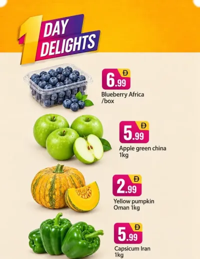 One Day Delights - B02 China Cluster, Dubai ad catalog