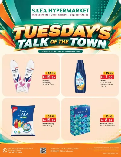 Tuesday's Talk Of The Town - SAFA Hypermarket ad catalog