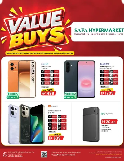 Value Days - SAFA Hypermarket ad catalog