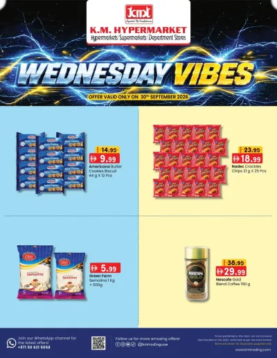 Wednesday Vibes ad catalog