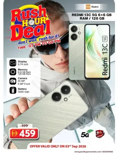 Rush Hour Deal - Grand City Mall ad catalog