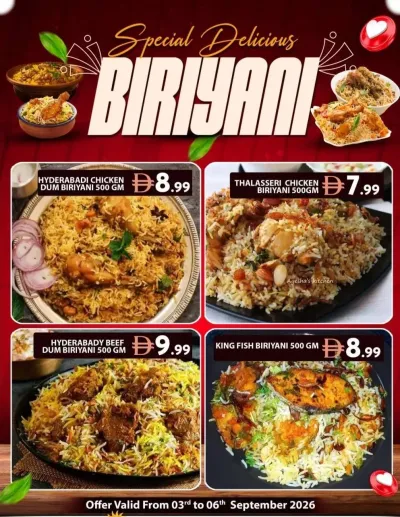 Special Delicious Biriyani - Grand Hyper Wasl Village ad catalog