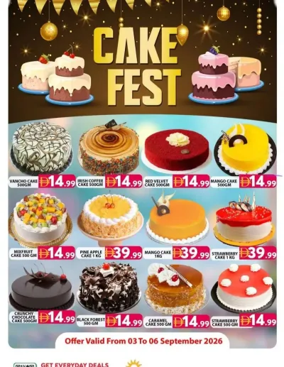 Cake Fest - Grand Hyper Wasl Village ad catalog