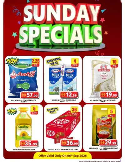 Sunday Specials - Grand Hyper Muhaisnah ad catalog