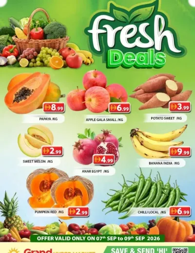 Fresh Deals - Grand Hypermarket Jebel Ali ad catalog