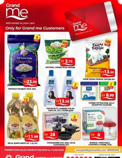 Grand Me Deals - Grand Hypermarket Jebel Ali ad catalog