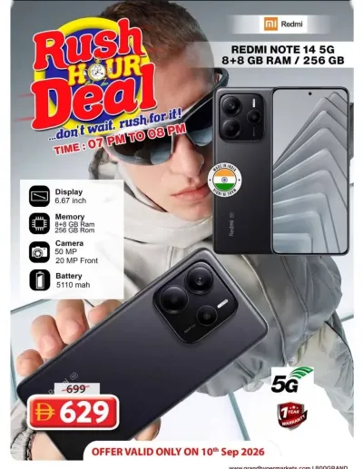 Rush Hour Deal - Grand City Mall ad catalog