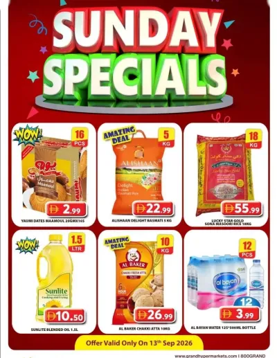 Sunday Specials - Grand Hyper Muhaisnah ad catalog