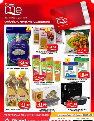 Grand Me Deals - Grand Hypermarket Jebel Ali ad catalog
