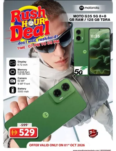 Rush Hour Deal - Grand City Mall ad catalog
