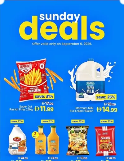 Sunday Deals ad catalog