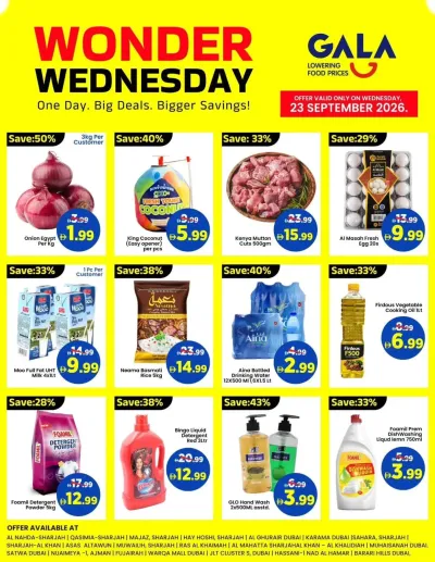 Wonder Wednesday ad catalog