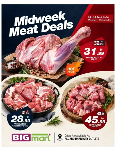 Midweek Meat Deals - Abu Dhabi ad catalog