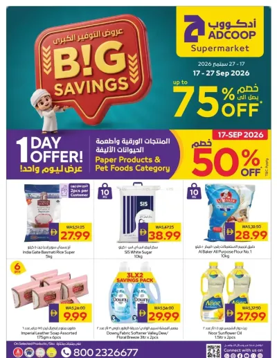 Big Savings - Adcoops ad catalog