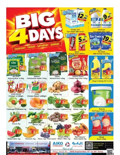 Big 4 Days - Al Ain ad catalog