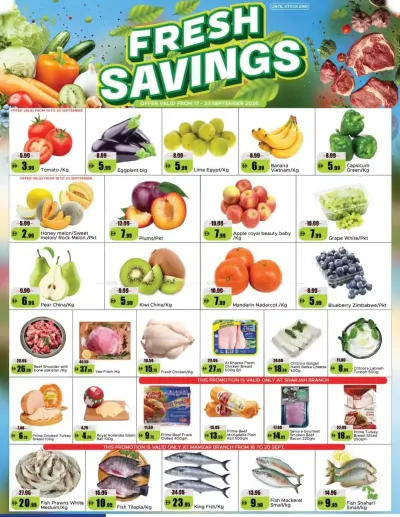 Fresh Savings - Dubai & Sharjah ad catalog