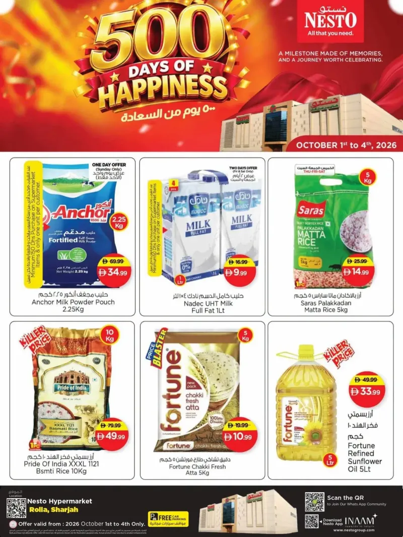 Nesto weekly ad Oct 2 – Oct 4, 2026 – page 1