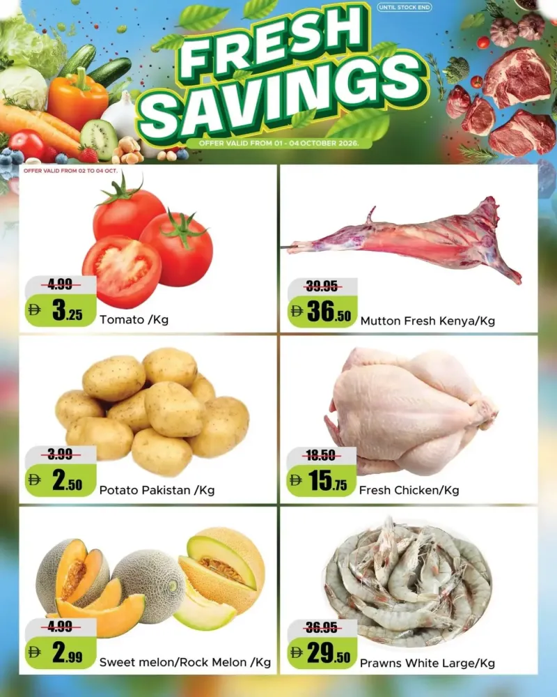RAK National Markets weekly ad Oct 2 – Oct 4, 2026 – page 1