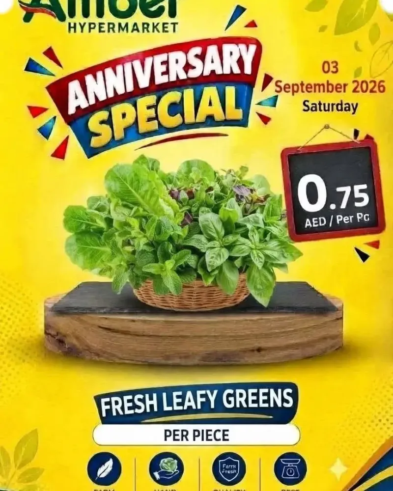 Amber weekly ad Oct 2 – Oct 3, 2026 – page 1