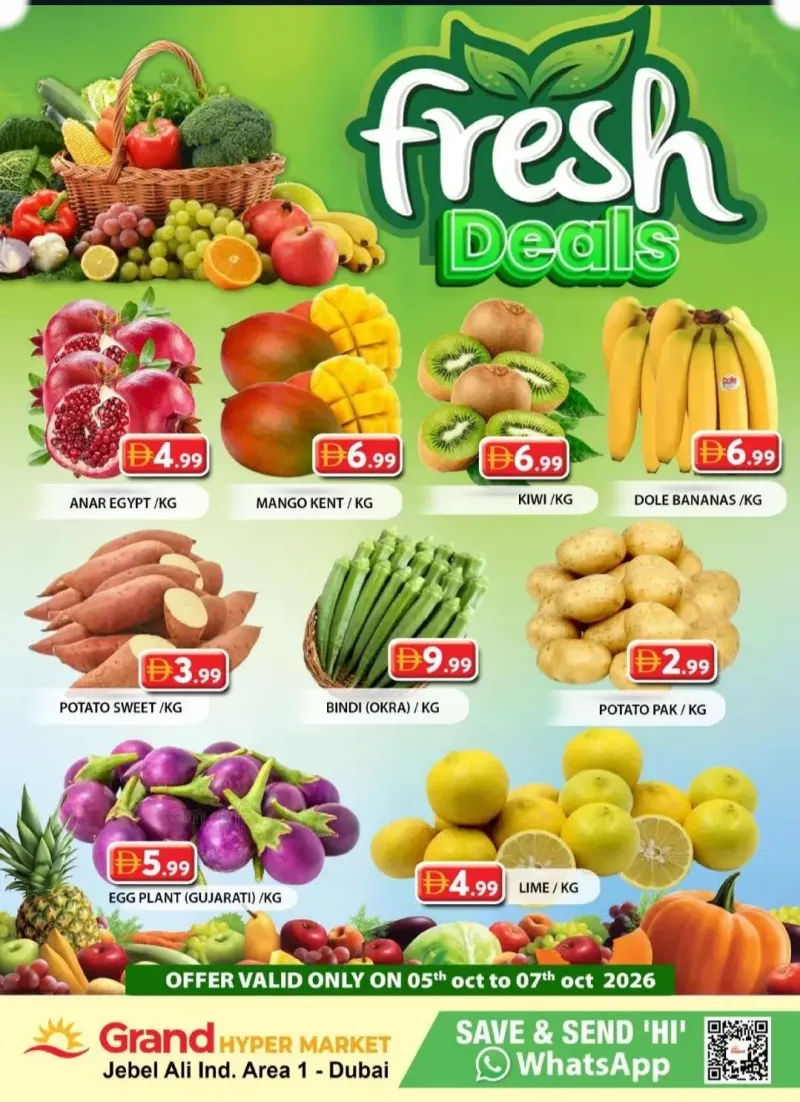 Grand Hypermarket weekly ad Oct 4 – Oct 7, 2026 – page 1