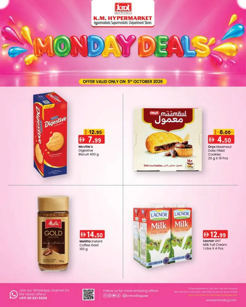 K.M. TRADING weekly ad Oct 4 – Oct 5, 2026 – page 1