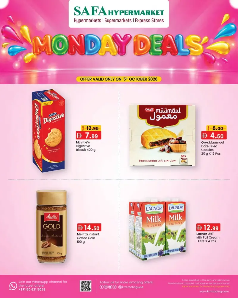 K.M. TRADING weekly ad Oct 4 – Oct 5, 2026 – page 1