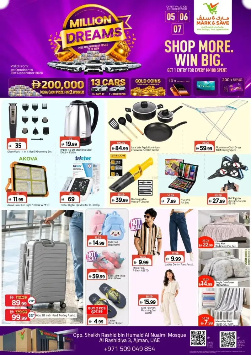 Mark & Save UAE weekly ad Oct 5 – Oct 8, 2026 – page 1