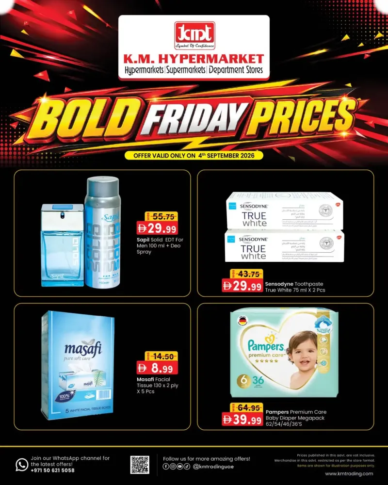 K.M. TRADING weekly ad Sep 4 – Sep 5, 2026 – page 1