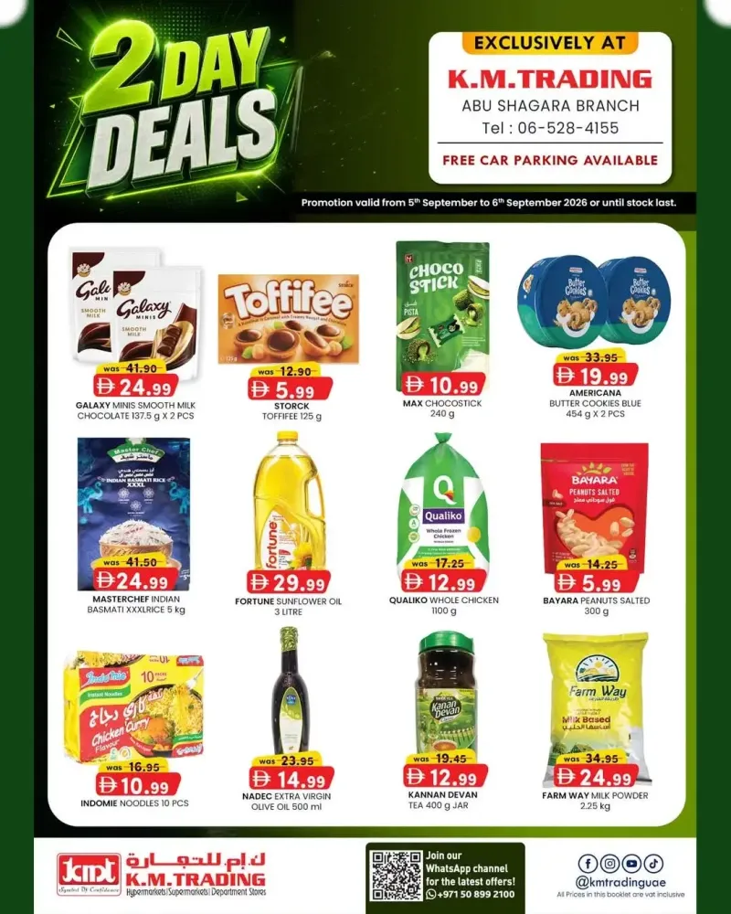 K.M. TRADING weekly ad Sep 5 – Sep 7, 2026 – page 1
