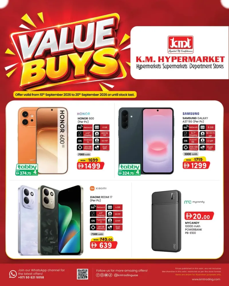 K.M. TRADING weekly ad Sep 10 – Sep 21, 2026 – page 1