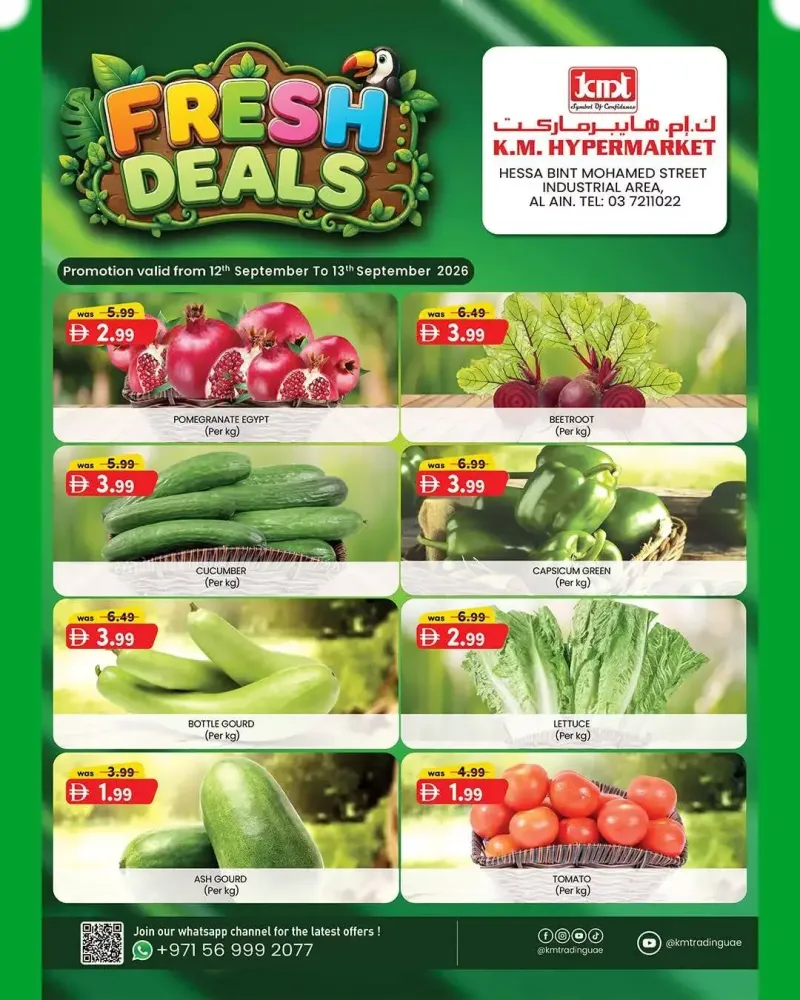 K.M. TRADING weekly ad Sep 12 – Sep 14, 2026 – page 1