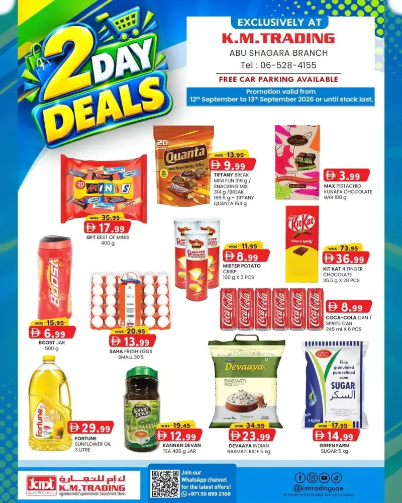 K.M. TRADING weekly ad Sep 12 – Sep 14, 2026 – page 1