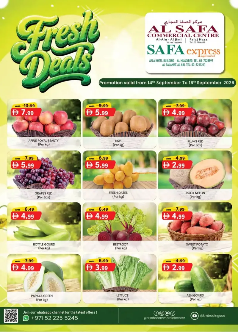 K.M. TRADING weekly ad Sep 14 – Sep 17, 2026 – page 1