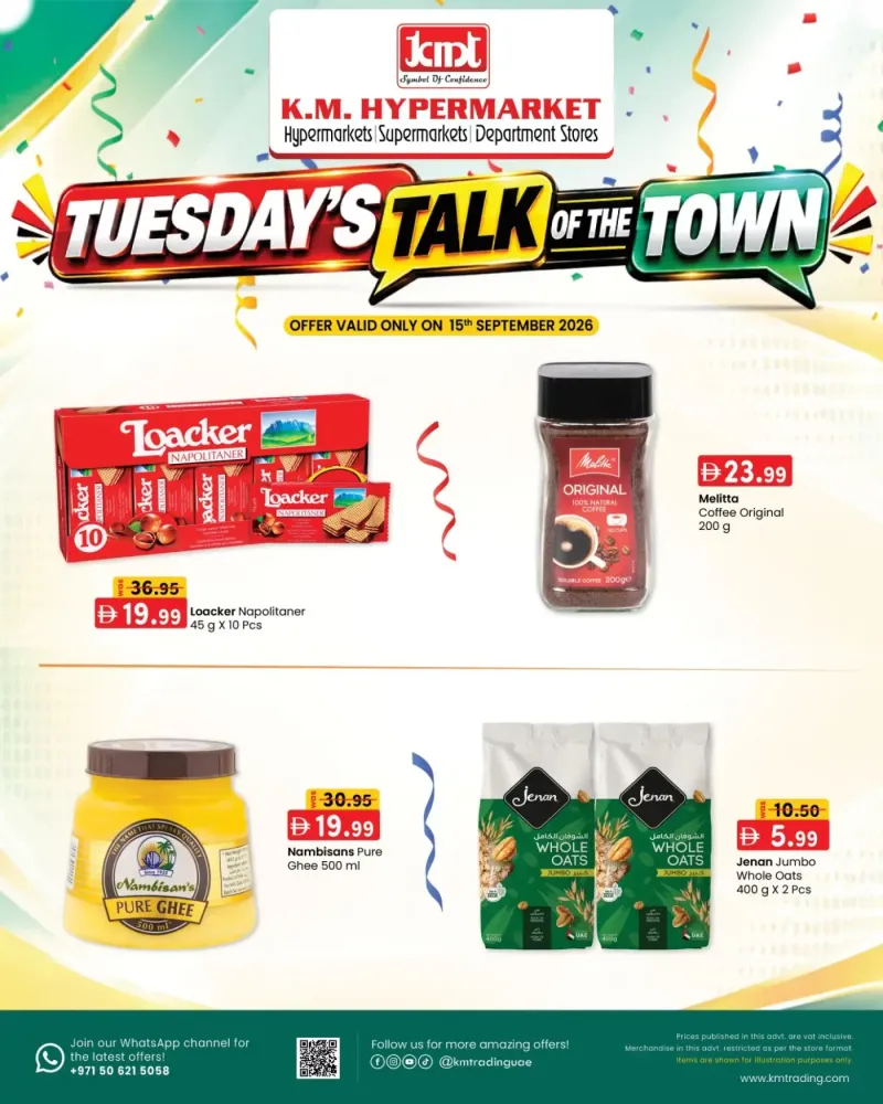 K.M. TRADING weekly ad Sep 15 – Sep 16, 2026 – page 1