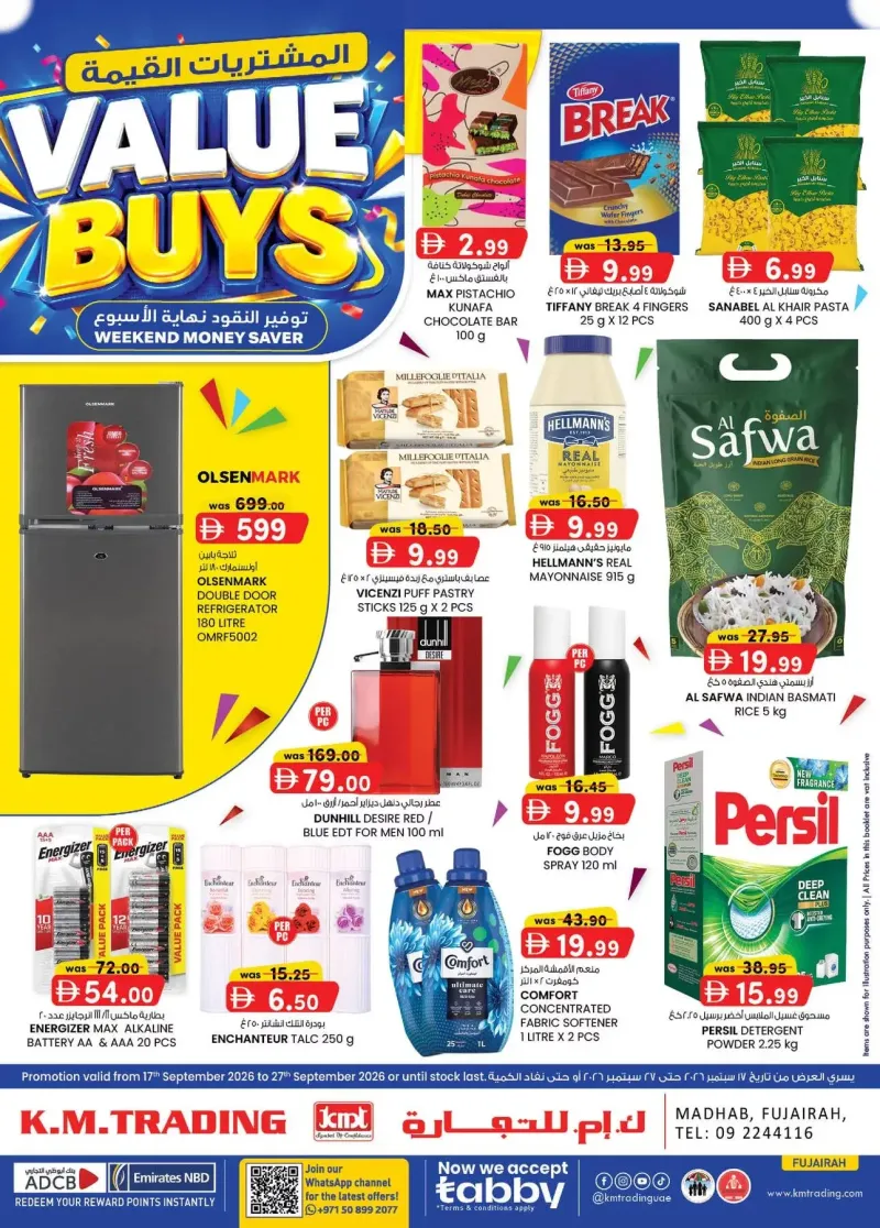 K.M. TRADING weekly ad Sep 17 – Sep 28, 2026 – page 1