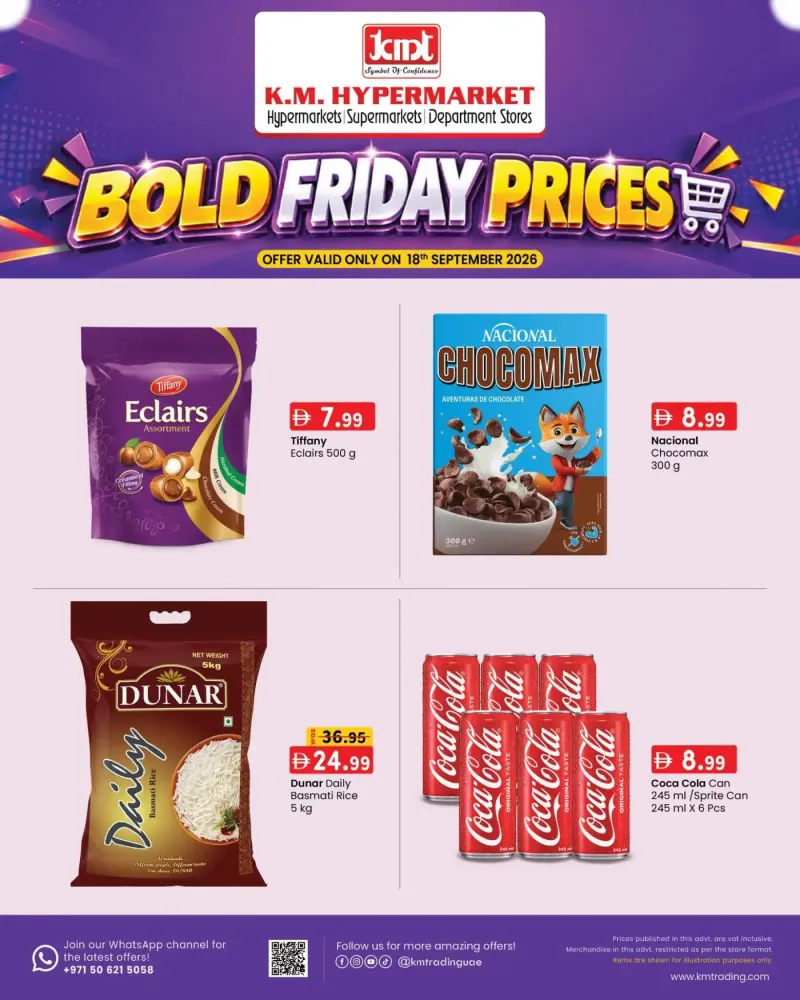 K.M. TRADING weekly ad Sep 18 – Sep 19, 2026 – page 1