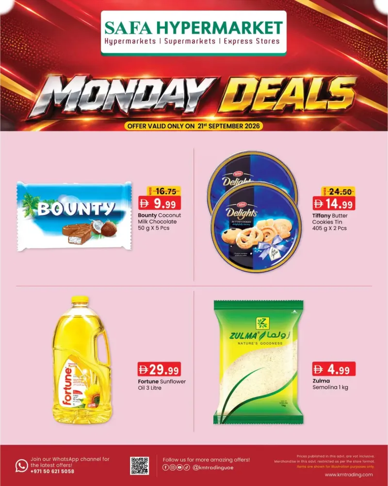 K.M. TRADING weekly ad Sep 21 – Sep 22, 2026 – page 1