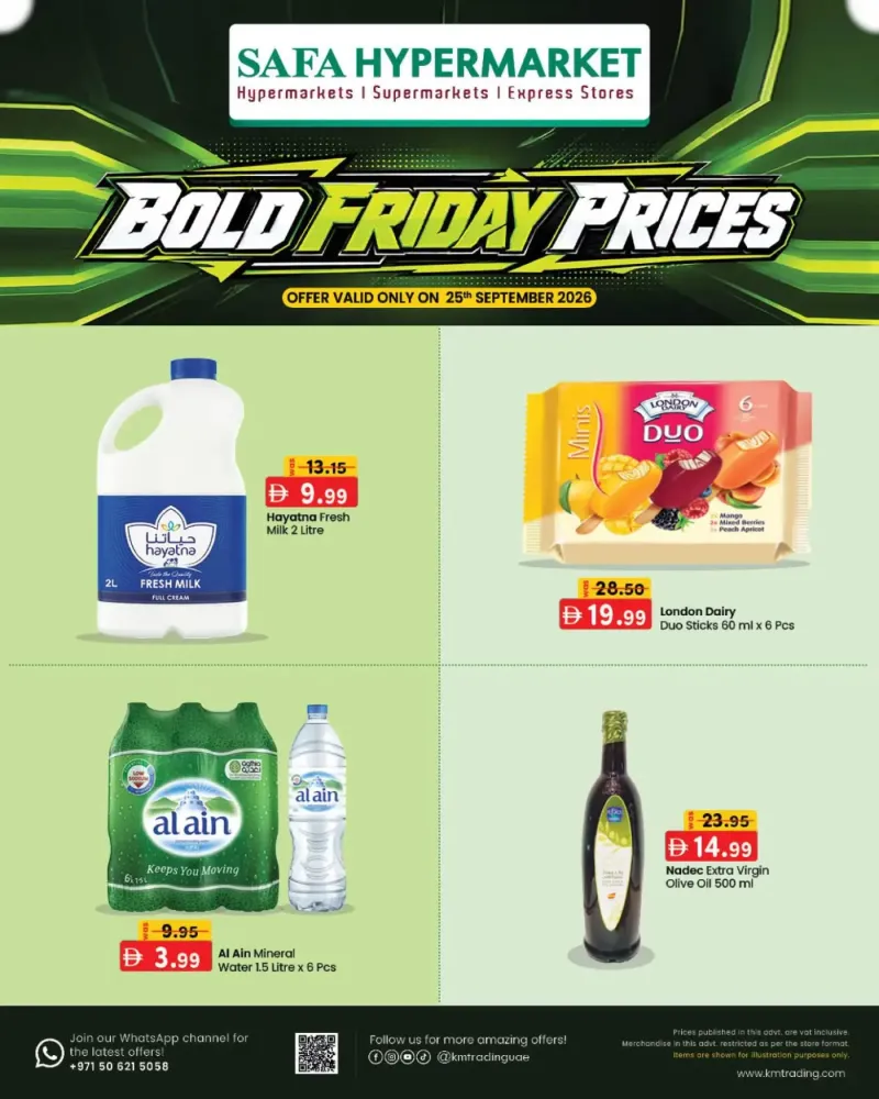 K.M. TRADING weekly ad Sep 25 – Sep 26, 2026 – page 1
