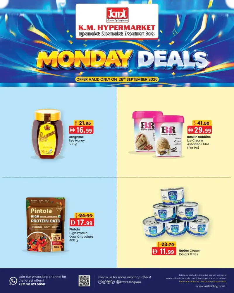 K.M. TRADING weekly ad Sep 28 – Sep 29, 2026 – page 1